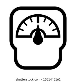 barometer icon isolated sign symbol vector illustration - high quality black style vector icons
