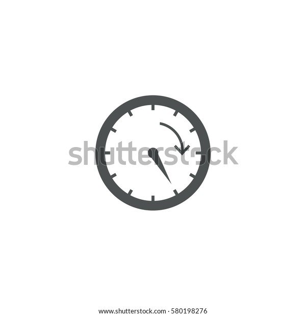 Barometer Icon Sign Design Stock Vector (Royalty Free) 580198276 ...
