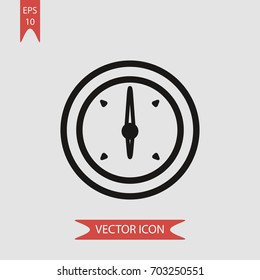 Barometer vector icon illustration symbol