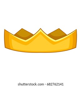 Baron crown icon. Cartoon illustration of baron crown vector icon for web design