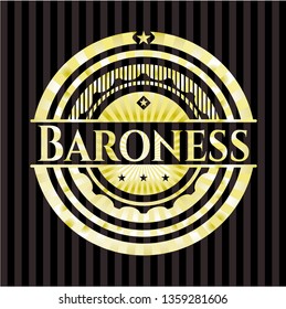 Baroness golden emblem