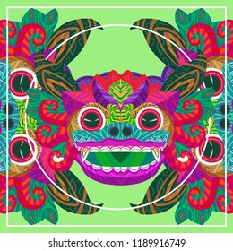 Barong Bali Mask
