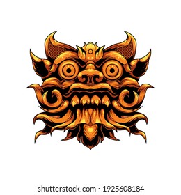 Barong the big grumpy beast