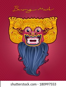 Barong Mask, Bali