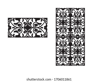Baroque background seamless floral textures. Rococo pattern Vector ornament decor. Royal victorian pattern design. Traditional motifs for fabric and textile