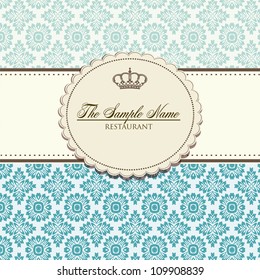 Baroque card
