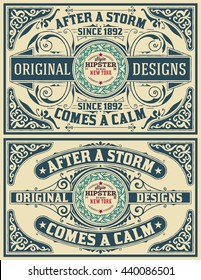 Baroque cards set