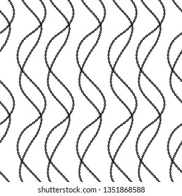 Baroque chain background. Seamless pattern. seamless pattern with chains. Vector patch for print, fabric, scarf.