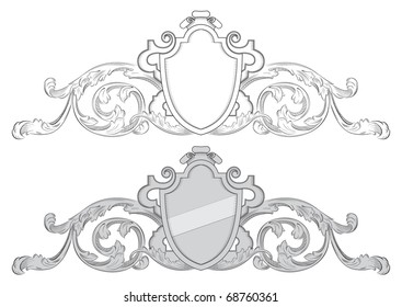 Baroque coat of arms