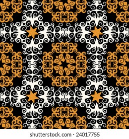 baroque decorative pattern