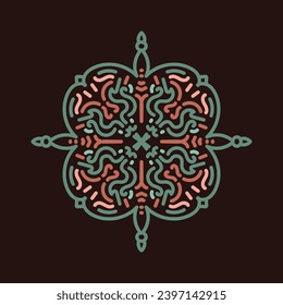 Barockdesign-Element oder -Ornament
