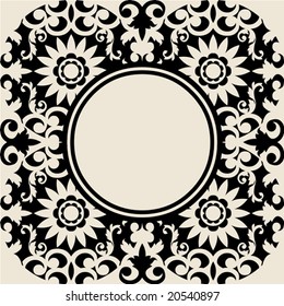 baroque floral design