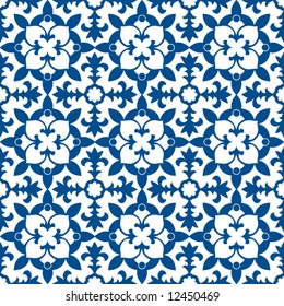 baroque floral pattern