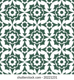 baroque floral pattern