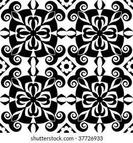 baroque floral pattern