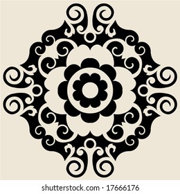 baroque flower