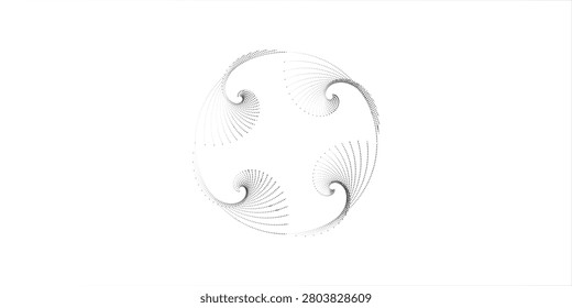 Baroque frozen pattern vignette. Eau-forte 063.