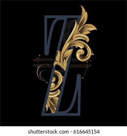 Baroque Letter "Z"