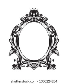 772 Damask oval frame Images, Stock Photos & Vectors | Shutterstock