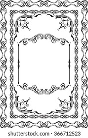 The baroque nice greeting page