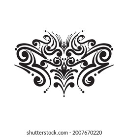 grabado barroco de adornos. diseño retro estilo anticuado de forro giratorio decorativo. caligrafía de filigree del elemento de diseño.