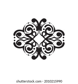 grabado barroco de adornos. diseño retro estilo anticuado de forro giratorio decorativo. caligrafía de filigree del elemento de diseño.