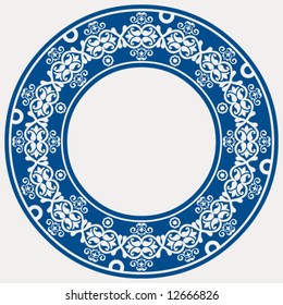 marco ornamental barroco
