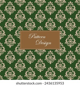 baroque pattern, damask pattern, seamless pattern, fabric pattern, 