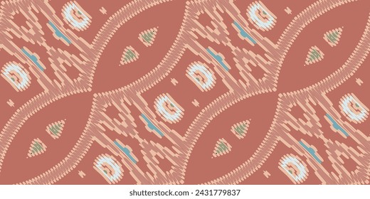 Patrón barroco patrón aborigen australiano sin fisuras bordado de motivos, vector de bordado Ikat Diseño para imprimir figura tinta tribal en tela patola sari