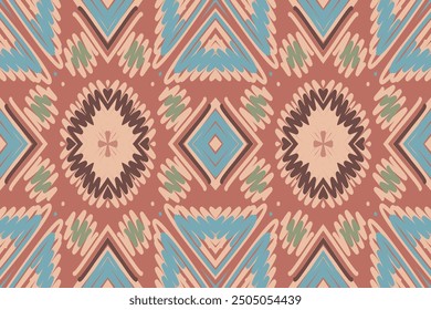 Patrón barroco Patrón aborigen australiano sin costuras Motivo bordado, Ikat bordado Diseño de Vector para imprimir patrón escandinavo saree patrón gitano de natividad étnica