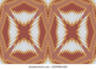Patrón barroco Arquitectura mogol sin fisuras Motivo bordado, diseño de Vector de bordado Ikat para imprimir figura tinta tribal en tela patola sari