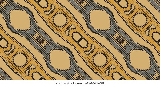 Patrón barroco inconsútil nativo americano, bordado de motivos, vector de bordado Ikat Diseño para impresión patrón escandinavo sari patrón étnico de la natividad gitana