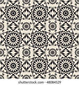 baroque seamless pattern