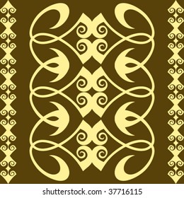 baroque vector ornament