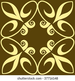 barocke Vektorschmuck