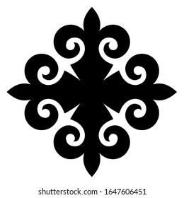Baroque vector of vintage element for design. Decorative design element.