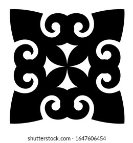 Baroque vector of vintage element for design. Decorative design element.