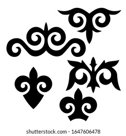 Baroque vector of vintage element for design. Decorative design element.