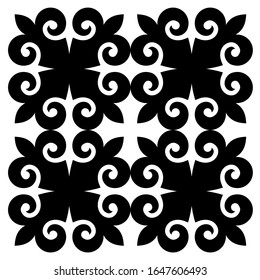 Baroque vector of vintage element for design. Decorative design element.