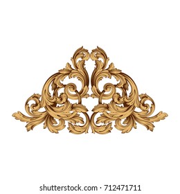 Baroque vector of vintage element for design. Decorative design element filigree calligraphy vector. You can use for wedding decoration of greeting card and laser cutting.