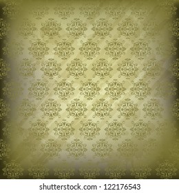 Baroque vintage floral pattern - background