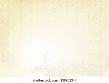 Baroque wallpaper / Vintage background with decorative pattern