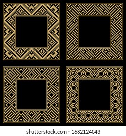 Baroque-style patterns. Ornaments. Vintage frame. Greeting card. Wedding invitation. Retro style. Wenzel, decorative frames. Vector logo, template, labels, and icons. Vector illustration.
