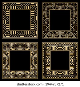 Barockstil-Muster. Ornamente. Vintage-Rahmen. Grußkarte. Hochzeitseinladung. Retro-Stil. Wenzel, dekorative Rahmen. Vektorlogo, Vorlage, Etiketten und Symbole. Vektorgrafik.