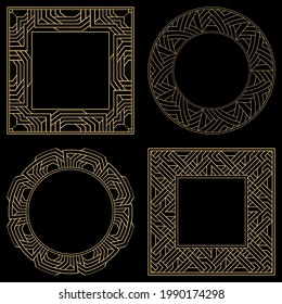Baroque-style patterns. Ornaments. Vintage frame. Greeting card. Wedding invitation. Retro style. Wenzel, decorative frames. Vector logo, template, labels, and icons. Vector illustration.