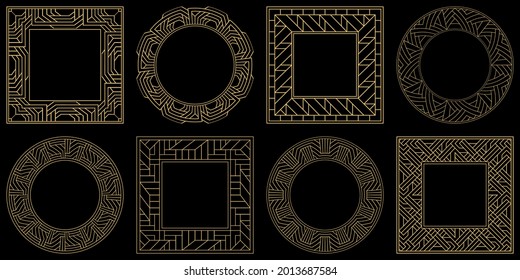 Patrones de estilo barroco. Ornamentos. Marco vintage. Tarjeta de felicitación. Invitación a la boda. Estilo retro. Wenzel, cuadros decorativos. Logo vector, plantilla, etiquetas e iconos. Ilustración vectorial.