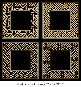 Baroque-style patterns. Ornaments. Vintage frame. Greeting card. Wedding invitation. Retro style. Wenzel, decorative frames. Vector logo, template, labels, and icons. Vector illustration.