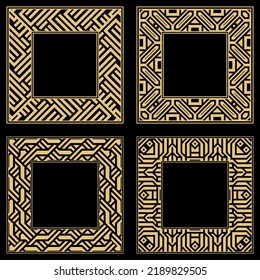 Baroque-style patterns. Ornaments. Vintage frame. Greeting card. Wedding invitation. Retro style. Wenzel, decorative frames. Vector logo, template, labels, and icons. Vector illustration.