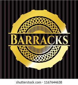 Barracks gold badge