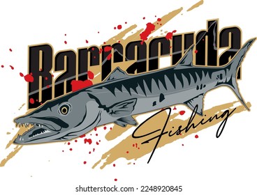 Barracuda Fishing Sea Wolf Fish